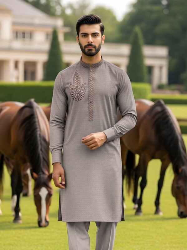 Skin Mens Unstitched Suit